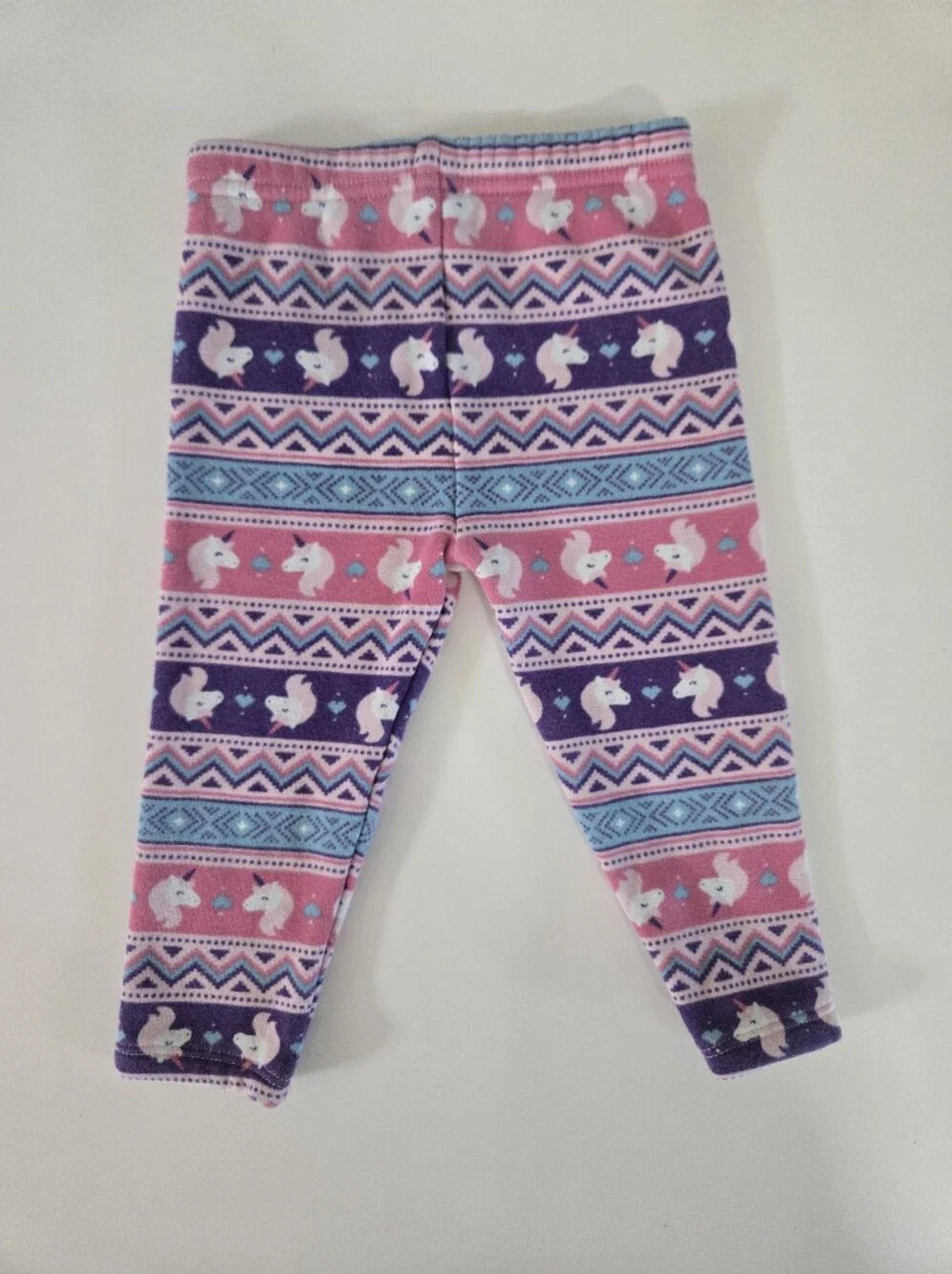 Garanimals Pink, Purple and Blue Unicorn Print Leggings